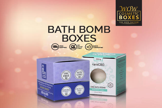 Printed Bath Bomb Boxes Printed Boxes