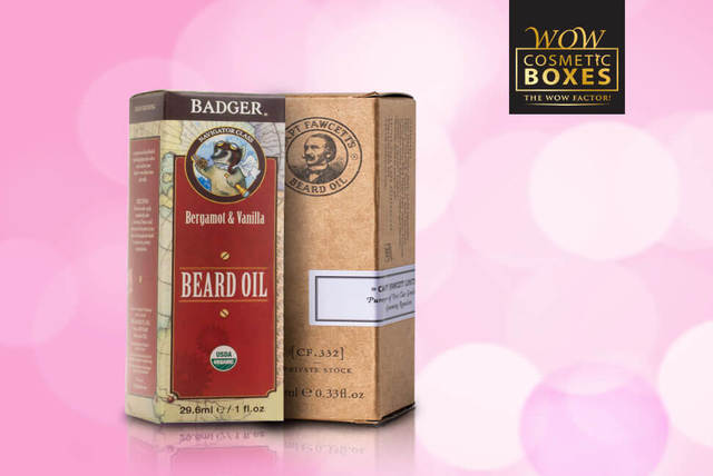 Printed Beard Oil Boxes Printed Boxes