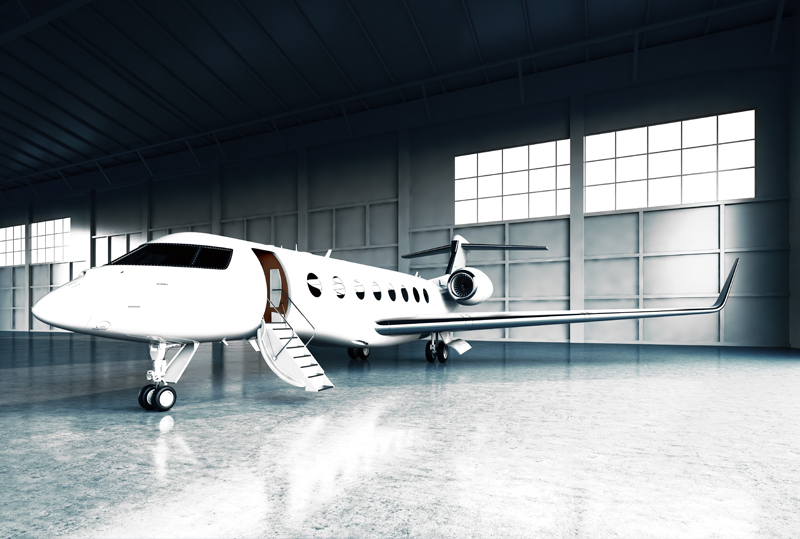 private jet Picture Box