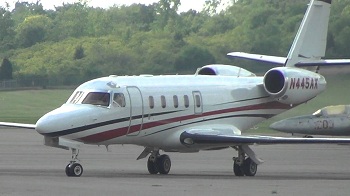 Pic 1 Newport Private Jet