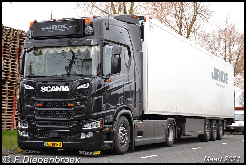 42-BPF-3 Scania R450 Jade Klazienaveen-BorderMaker - 2021
