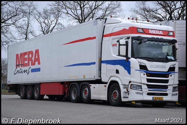 16-BJH-7 Scania R450 Mera Trans-BorderMaker 2021