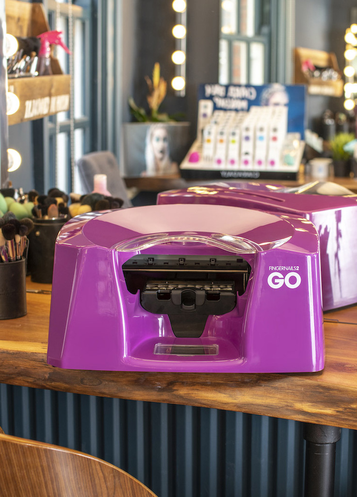 Counter Top Nail Printer Picture Box