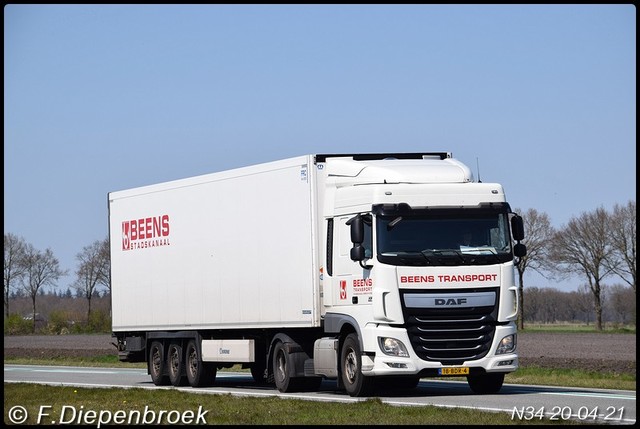 18-BDR-4 DAF 106 Beens-BorderMaker - kopie Rijdende auto's 2021