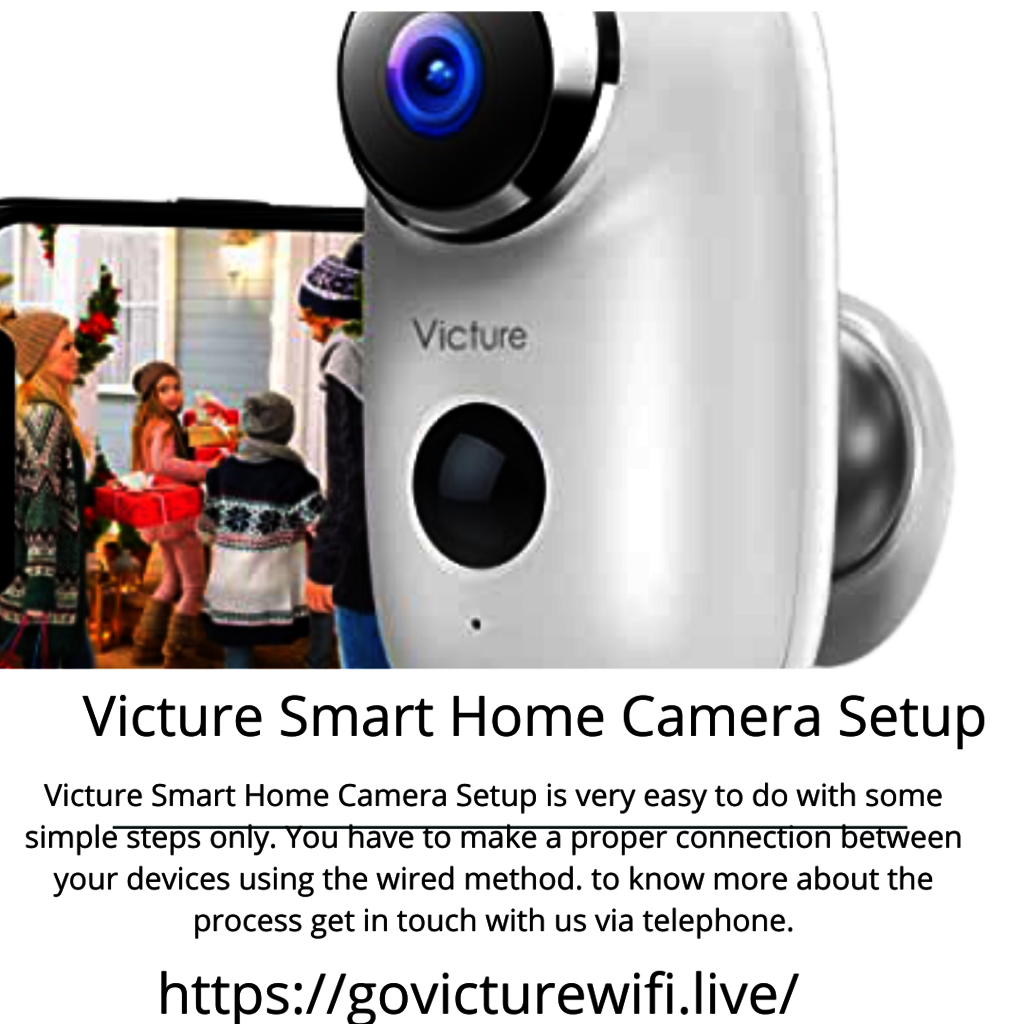 Victure Smart Home Camera Setup Picture Box