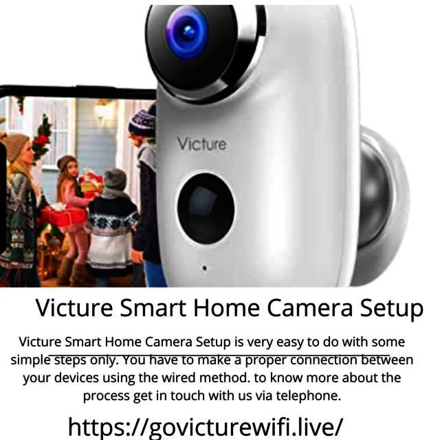 Victure Smart Home Camera Setup Picture Box