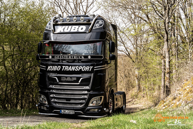 KUBO Transport powered by www.truck-pics.eu & www KUBO Transport, Mirko Reichelt und sein DAF "Geistertruck", #truckpicsfamily