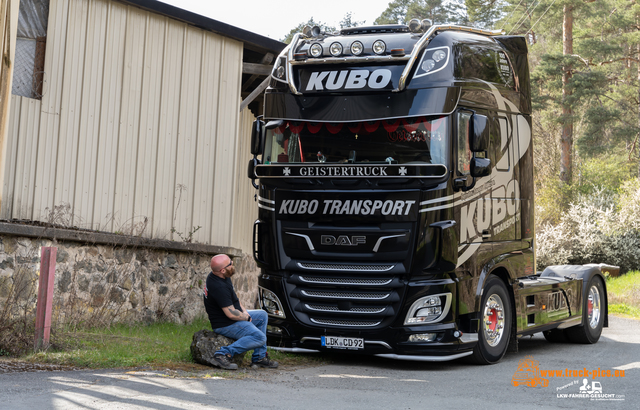 KUBO Transport powered by www.truck-pics.eu & www KUBO Transport, Mirko Reichelt und sein DAF "Geistertruck", #truckpicsfamily