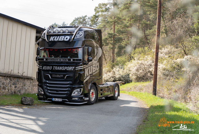 KUBO Transport powered by www.truck-pics.eu & www KUBO Transport, Mirko Reichelt und sein DAF "Geistertruck", #truckpicsfamily