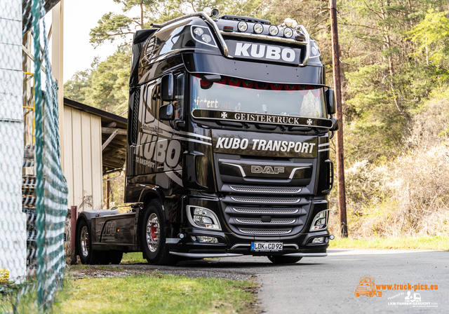 KUBO Transport powered by www.truck-pics.eu & www KUBO Transport, Mirko Reichelt und sein DAF "Geistertruck", #truckpicsfamily