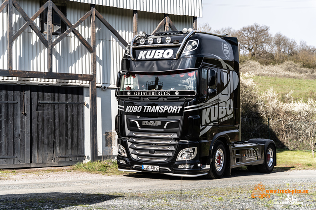 KUBO Transport powered by www.truck-pics.eu & www KUBO Transport, Mirko Reichelt und sein DAF "Geistertruck", #truckpicsfamily