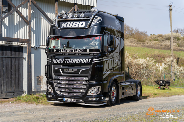 KUBO Transport powered by www.truck-pics.eu & www KUBO Transport, Mirko Reichelt und sein DAF "Geistertruck", #truckpicsfamily