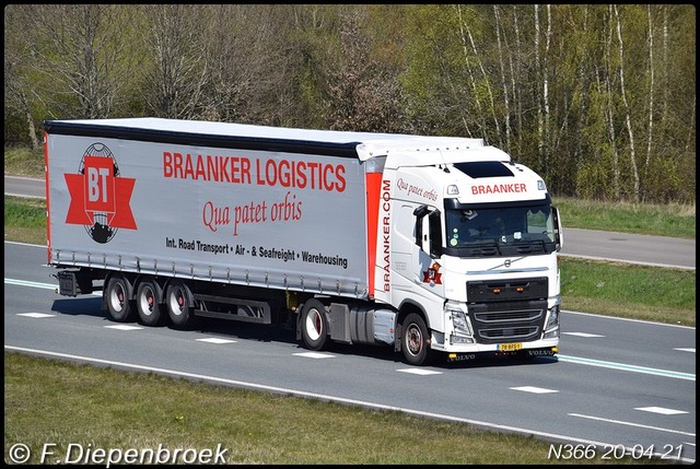 78-BFS-1 Volvo FH4 Braanker-BorderMaker Rijdende auto's 2021