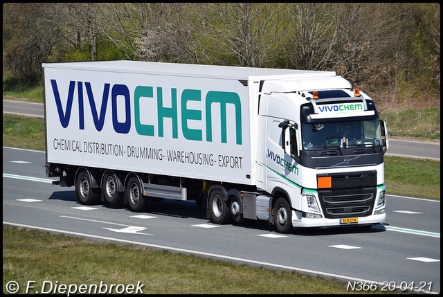 81-BJP-4 Volvo FH4 Vivochem-BorderMaker Rijdende auto's 2021