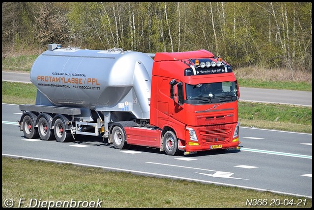 82-BPT-6 Volvo FH4 Feenstra agri Nuis-BorderMaker Rijdende auto's 2021