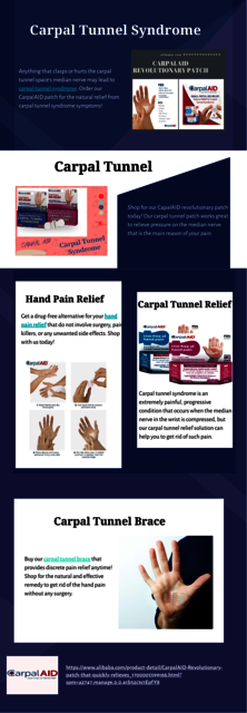 Carpal Tunnel Syndrome Picture Box