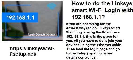 How to do the Linksys smart Wi-Fi Login with 192 Picture Box