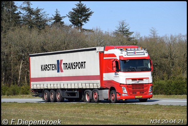 12-BNR-6 Volvo FH4 Karsten-BorderMaker Rijdende auto's 2021