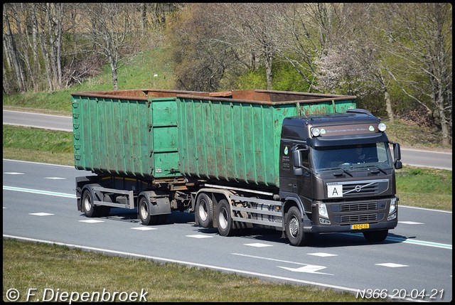 BZ-SZ-33 Volvo FM Hinke WOlters-BorderMaker Rijdende auto's 2021