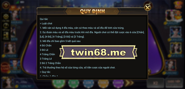xoc dia twin68 Twin