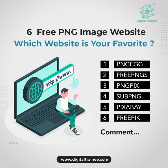 Free PNG Image Website - Digital Trainee Image Submission