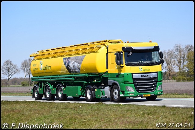 41-BJZ-7 DAF 106 Ab Texel-BorderMaker Rijdende auto's 2021