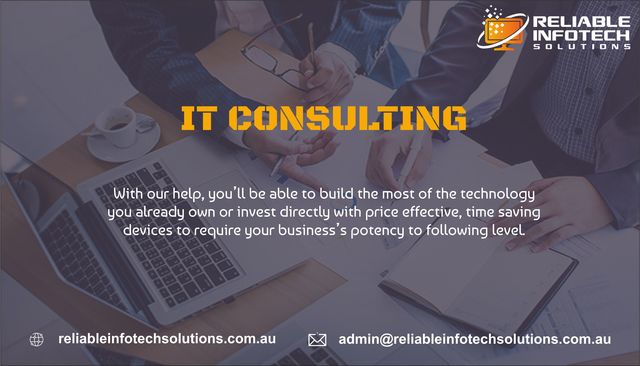 IT CONSULTING Reliable Infotech Solutions