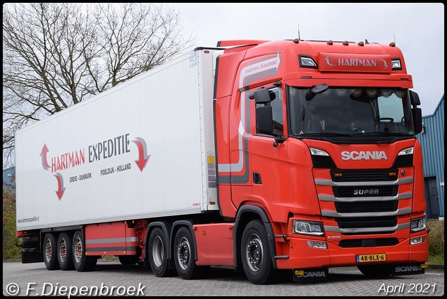 48-BLX-6 Scania S500 Hartman Expeditie-BorderMaker 2021