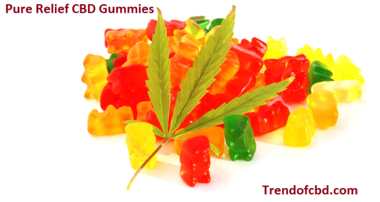 Pure Relief CBD Gummies Picture Box