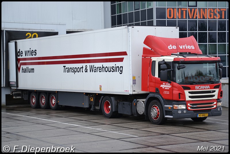 49-BBB-7 Scania P380 De Vries Hallum-BorderMaker - 2021