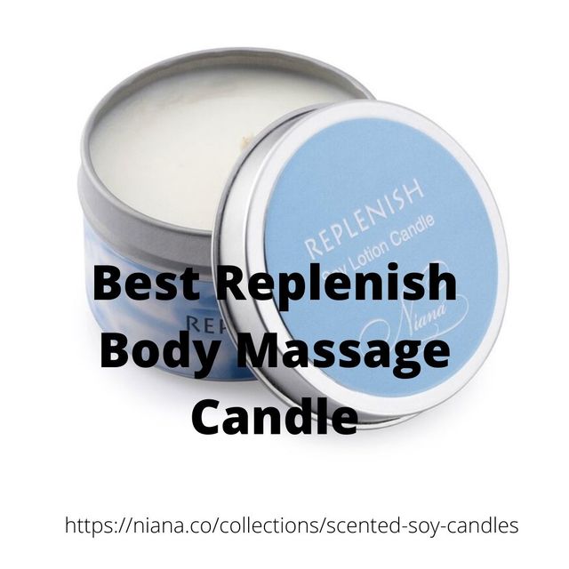 Replenish Body Massage Candle Picture Box