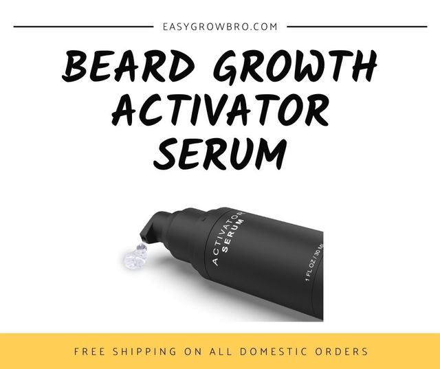 Beard Growth Activator Serum Easy Grow Bro