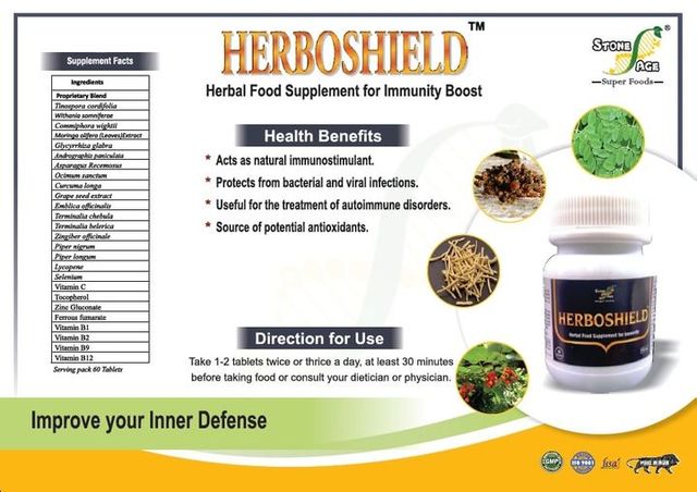 herboshield-immunitybooster Natural Herbal Food Supplements in India