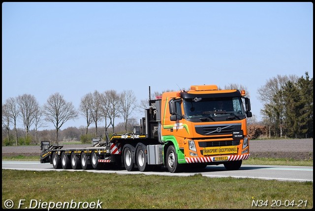 11-BBG-1 Volvo FM v.d Vlist-BorderMaker Rijdende auto's 2021