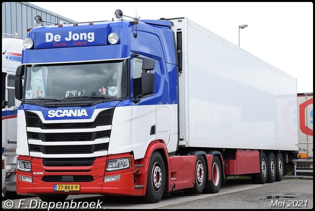 77-BKX-9 Scania R500 De Jong de Lier-BorderMaker 2021