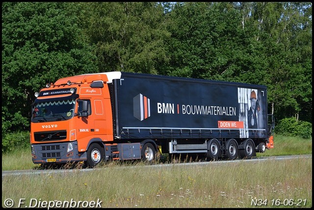 BX-FS-48 Volvo FH3 Heidema - BMN-BorderMaker Rijdende auto's 2021