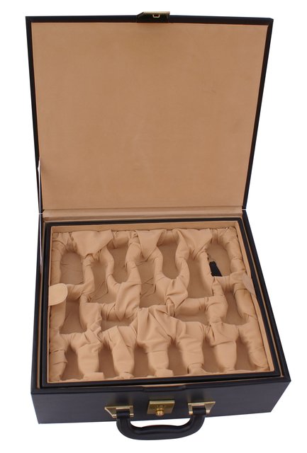 Chess Set in Wooden Box CHESS CREATION INC.
