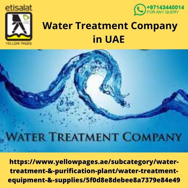 Water Treatment Company in UAE | Water Treatment E Etisalat yellowpages