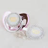 custom silver gold crown pa... - newbabypacifiers