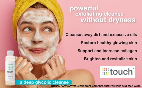 Buy Best Glycolic Acid Face Wash from Touch Skin C Touch Skin Care