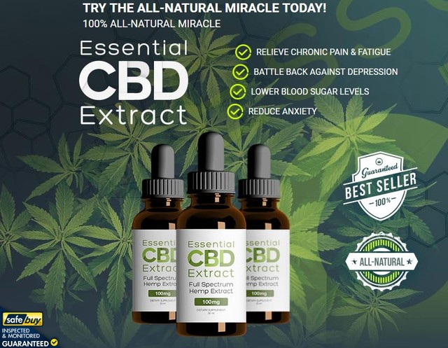 Essential CBD Extract Picture Box