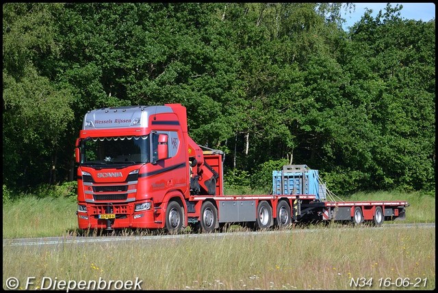 85-BLB-6 Scania R450 Wessels Rijssen-BorderMaker Rijdende auto's 2021