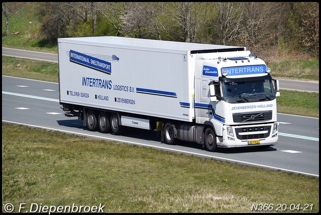 BZ-PN-31 Volvo FH3 Intertrans-BorderMaker Rijdende auto's 2021