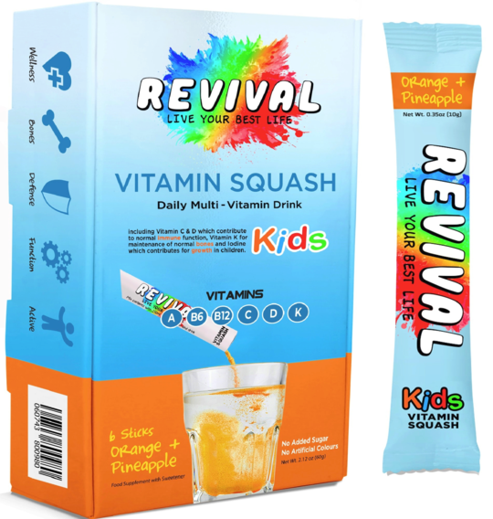 Childrens vitamins Revival Shots