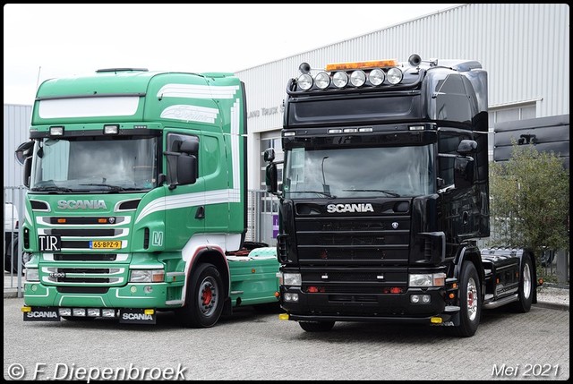 Scania R500 Scania 164 Line up-BorderMaker 2021