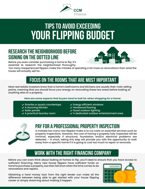 Tips to Avoid Exceeding your Flipping Budget Picture Box