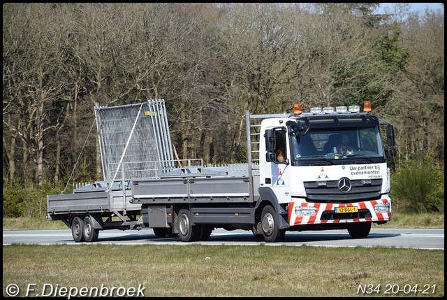 13-BGL-1 MB Atego D E V Emmen-BorderMaker Rijdende auto's 2021