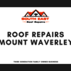 Roof Repairs Mount Waverley - Roof Repairs