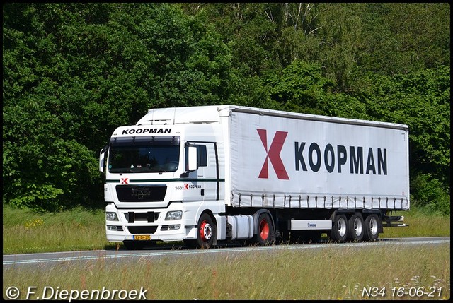 BX-ZH-37 MAN TGX Koopman-BorderMaker Rijdende auto's 2021