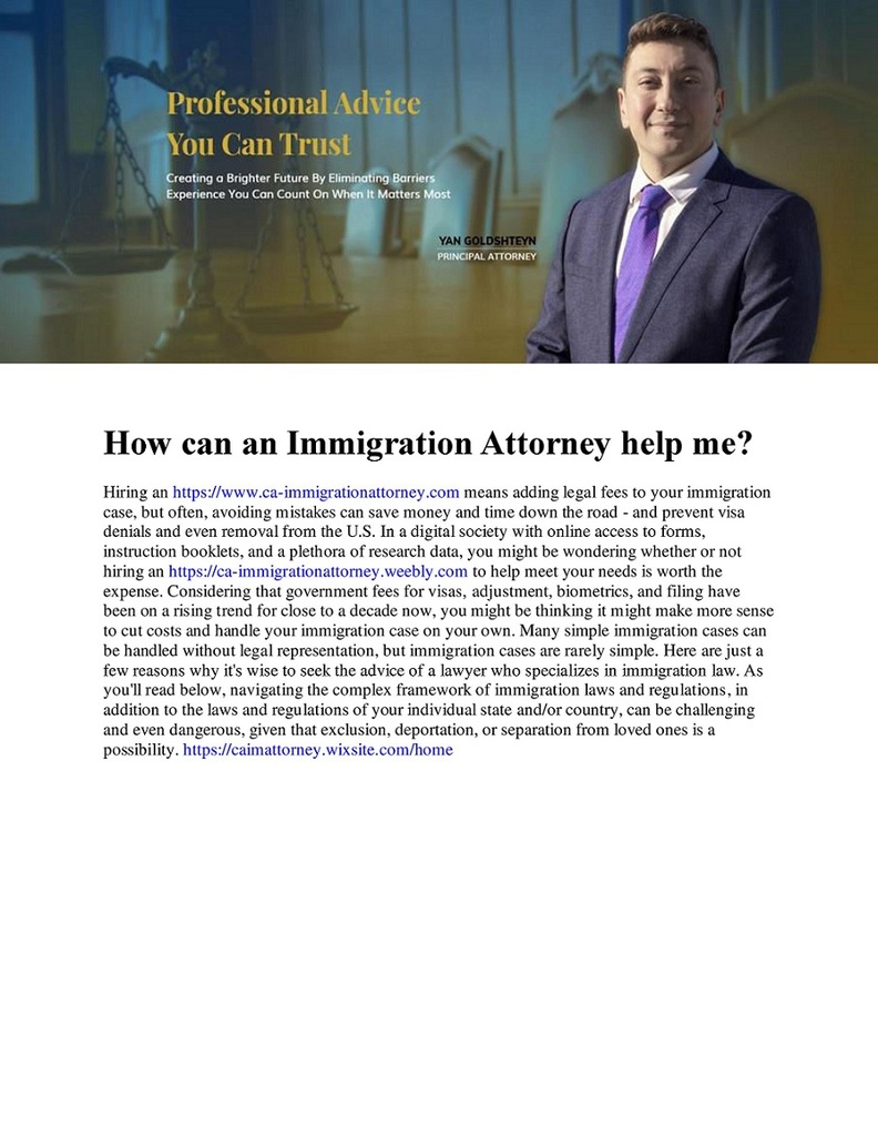 California Immigration Attorney Picture Box